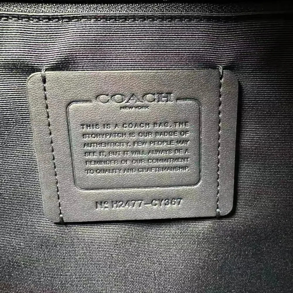 Coach Smith Tote Bag Crossbody In Signature Jacquard CY367 Midnight Navy NWT